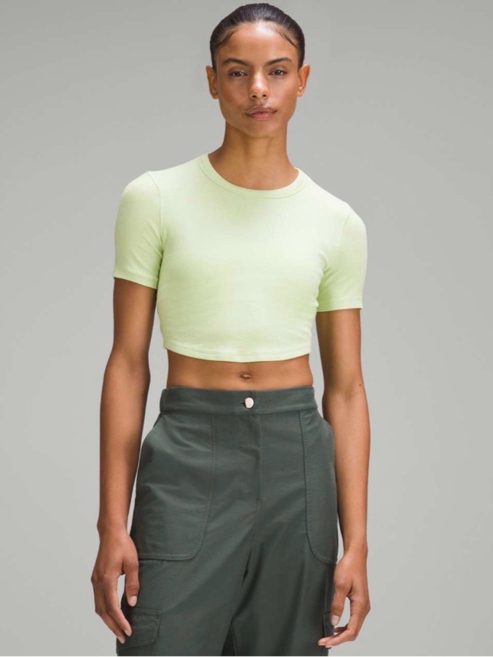 Lululemon Hold Tight Cropped T-Shirt